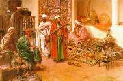 unknow artist Arab or Arabic people and life. Orientalism oil paintings  347 painting